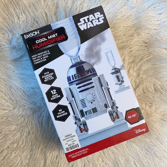 Star Wars R2D2 Ultrasonic Cool Mist Humidifier from Urban Outfitters - Picture 2 of 7